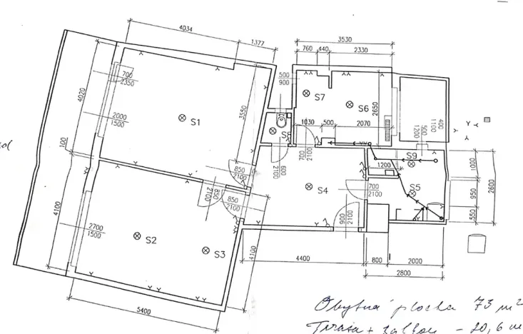 Prodej bytu 3+kk, Praha - Podolí, Podolská, 73 m2