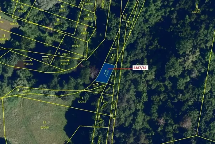 Dražba pozemku, Ivančice, 88 m2