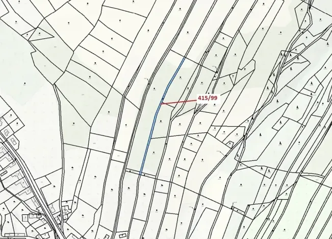 Dražba louky, Jankovice, 655 m2