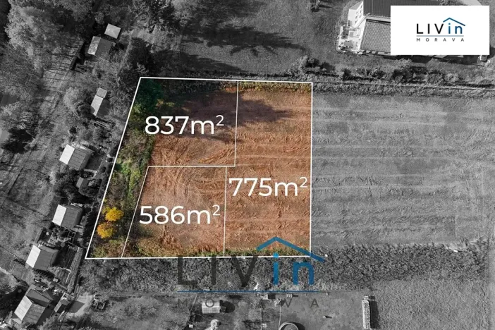 Prodej pozemku pro bydlení, Domašov u Šternberka, 586 m2