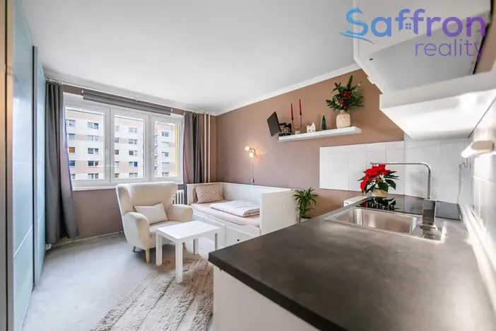 Prodej bytu 1+kk, Plzeň, náměstí Generála Píky, 23 m2