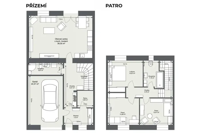 Prodej rodinného domu, Bílkovice, 150 m2