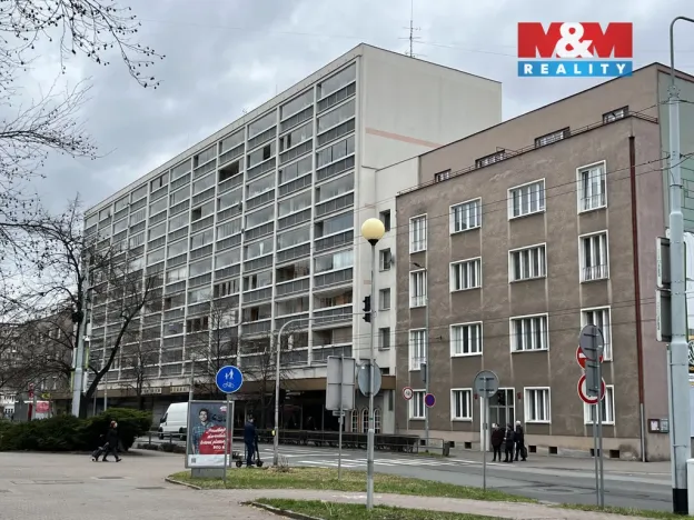 Pronájem bytu 1+kk, Pardubice - Zelené Předměstí, Palackého třída, 39 m2
