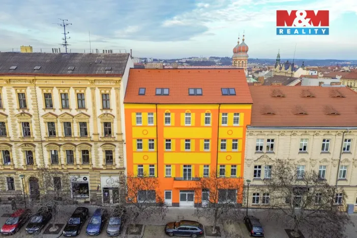 Pronájem bytu 1+1, Plzeň - Jižní Předměstí, Husova, 35 m2