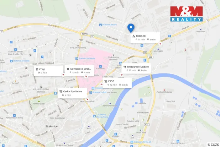 Pronájem kanceláře, Strakonice - Strakonice I, Raisova, 15 m2