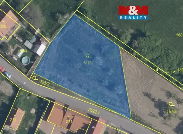 Prodej pozemku pro bydlení, Bechlín, 1185 m2