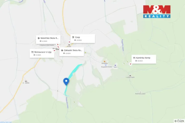 Prodej louky, Roštín, 29359 m2