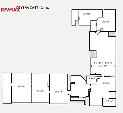 Prodej rodinného domu, Janůvky, 457 m2