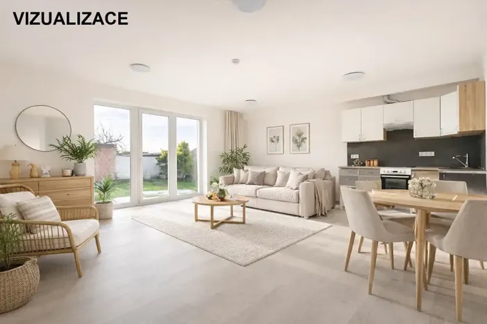 Pronájem bytu 2+kk, Nehvizdy, 65 m2