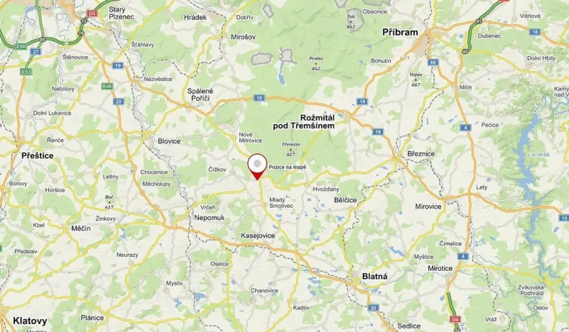 Prodej pole, Mladý Smolivec - Radošice, 15075 m2