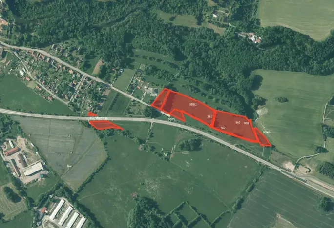 Prodej podílu louky, Stráž nad Nežárkou, 29171 m2