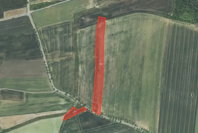 Prodej pole, Třebotov, 23538 m2