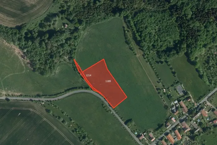 Prodej louky, Žlebské Chvalovice, 4844 m2