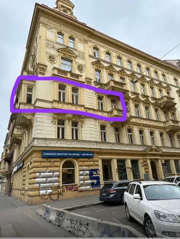 Prodej bytu 2+kk, Praha - Nové Město, Tyršova, 57 m2