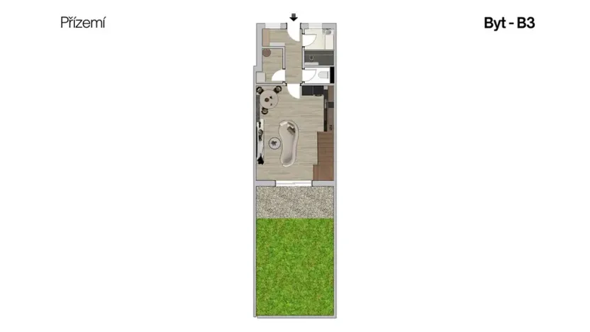 Prodej bytu 2+kk, Svitavy, Blanická, 78 m2