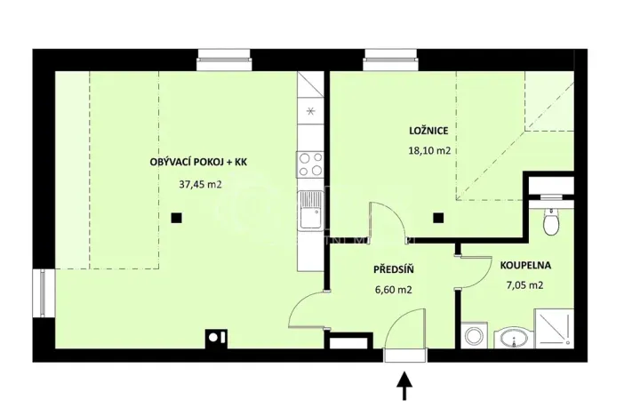 Prodej bytu 2+kk, Borová Lada, 71 m2