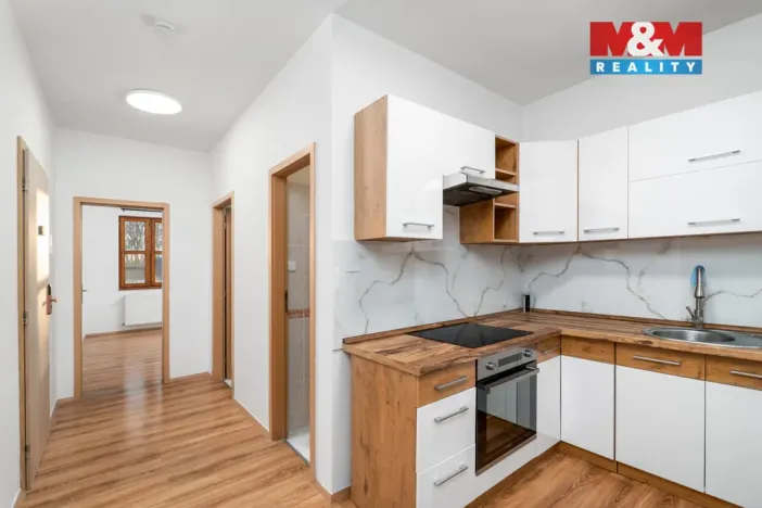 Pronájem bytu 1+1, Chlumec, Ústecká, 38 m2