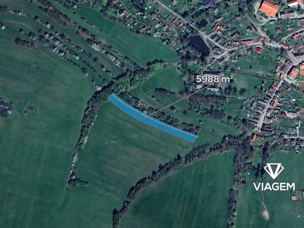 Prodej podílu pole, Jistebnice, 998 m2