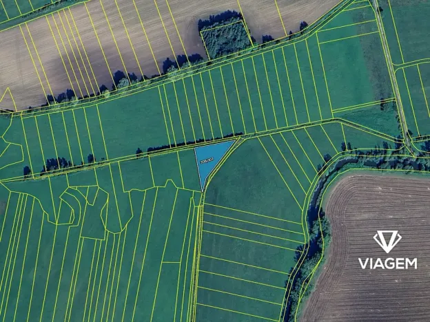 Prodej podílu pole, Smidary, 925 m2