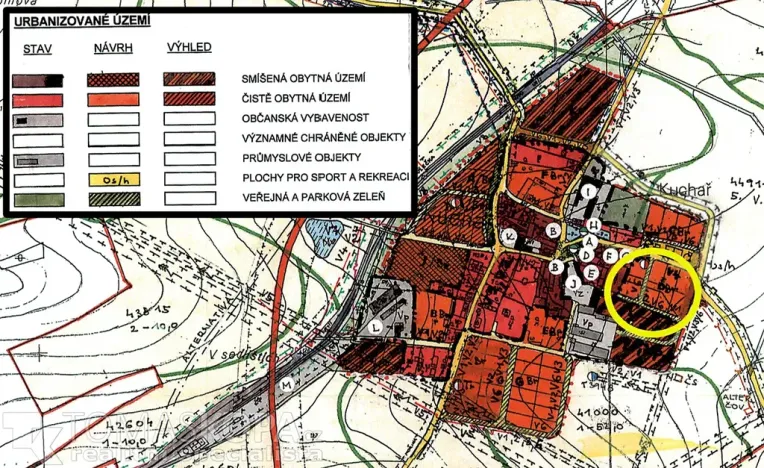Prodej pozemku pro bydlení, Vysoký Újezd, 8316 m2