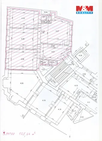 Pronájem kanceláře, Brno - Brno-město, Masarykova, 125 m2