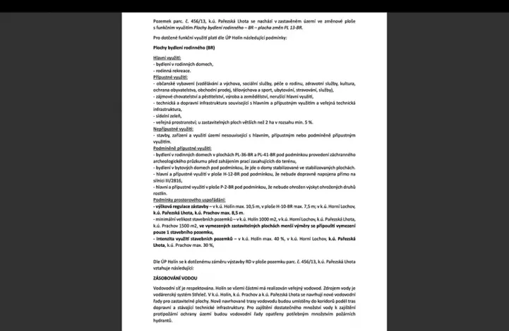 Prodej pozemku pro bydlení, Holín, 2363 m2