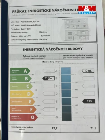 Pronájem bytu 2+kk, Heřmanův Městec, Pod Nádražím, 49 m2
