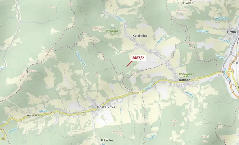 Dražba lesa, Kateřinice, 127 m2