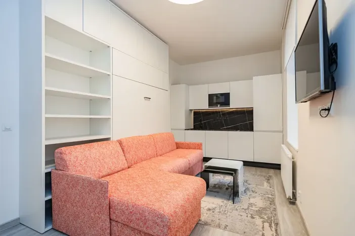 Prodej bytu 1+kk, Praha - Vršovice, Košická, 28 m2