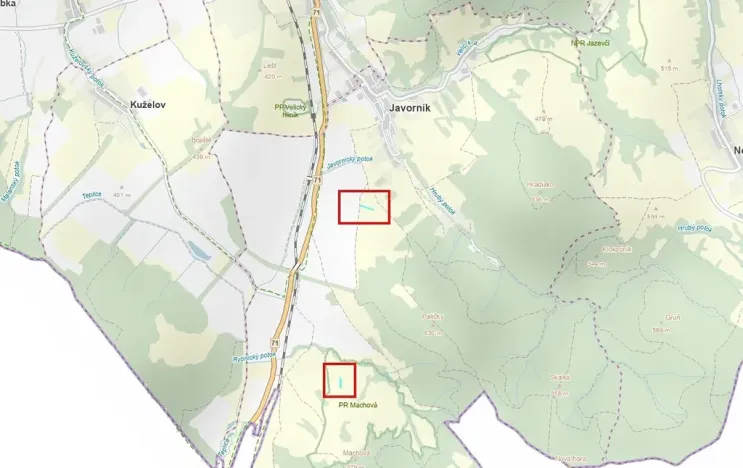 Prodej louky, Javorník, 4658 m2