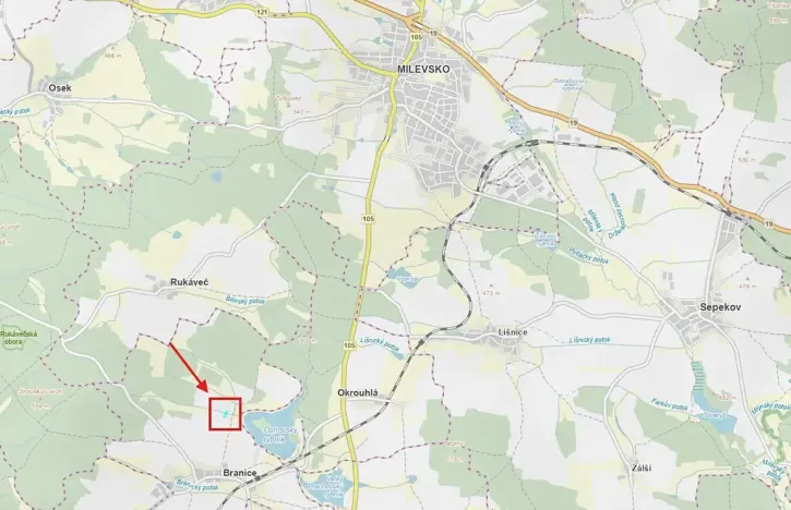 Prodej pole, Branice, 2977 m2