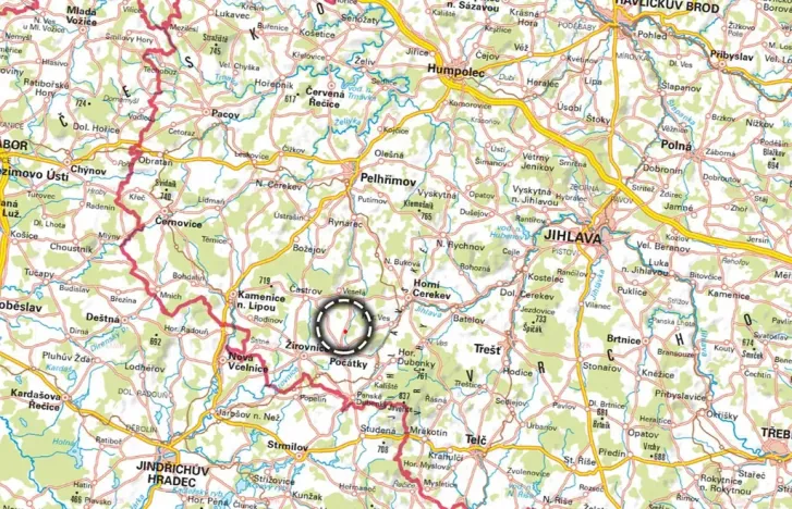 Prodej lesa, Počátky, 4120 m2