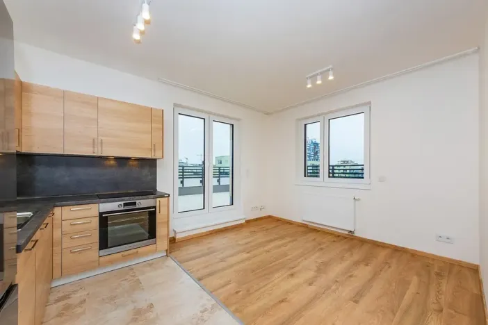 Pronájem bytu 1+kk, Praha - Hlubočepy, Fabiánové, 34 m2