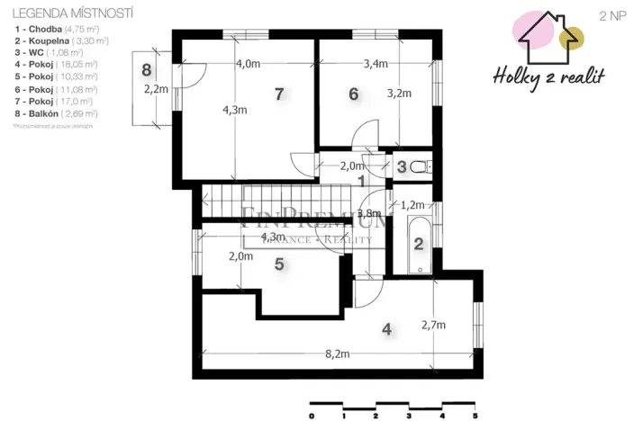 Prodej pozemku pro bydlení, Praha - Kunratice, Strouhalova, 739 m2