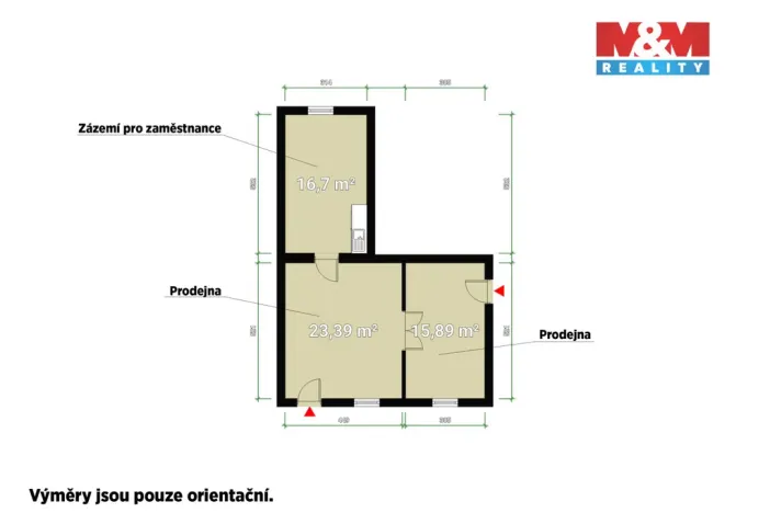 Pronájem obchodního prostoru, Plzeň - Východní Předměstí, Koterovská, 57 m2