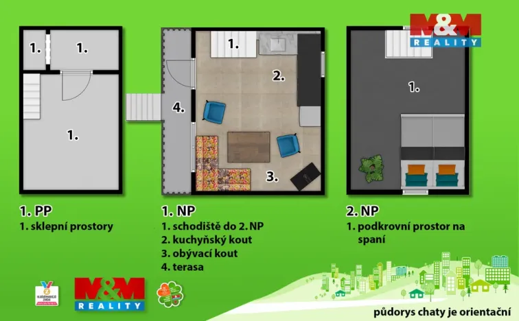 Prodej chaty, Choceň, Peliny, 21 m2