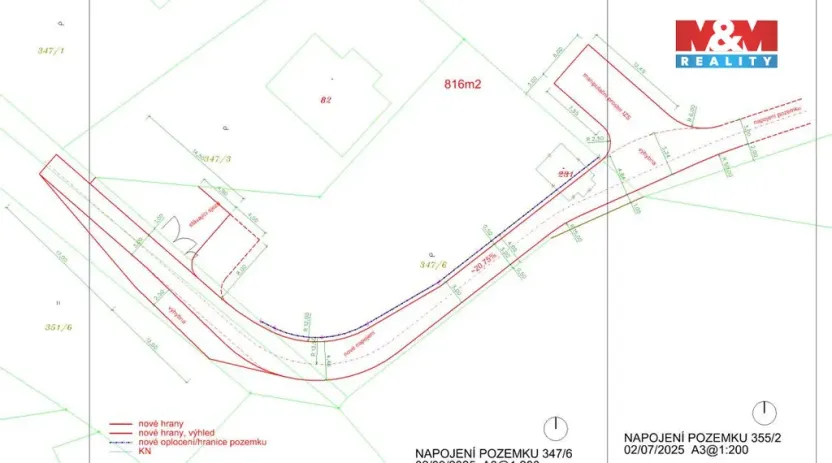 Prodej pozemku pro bydlení, Pyšely, Pod Horkou, 816 m2