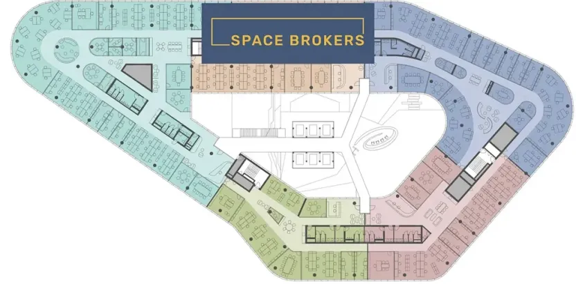 Pronájem kanceláře, Praha - Chodov, Tomíčkova, 3006 m2