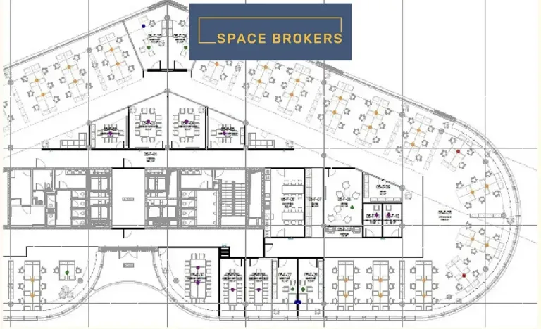Pronájem kanceláře, Praha, Radlická, 1000 m2