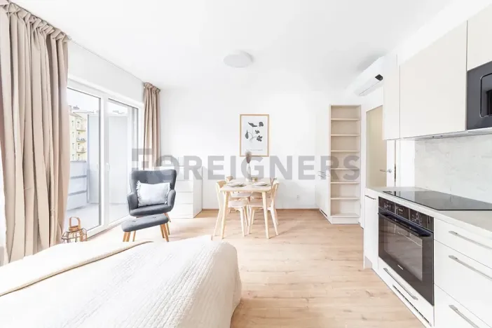 Pronájem bytu 1+kk, Brno, Spolková, 31 m2