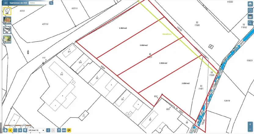Prodej pozemku, Střevač - Nadslav, 7787 m2