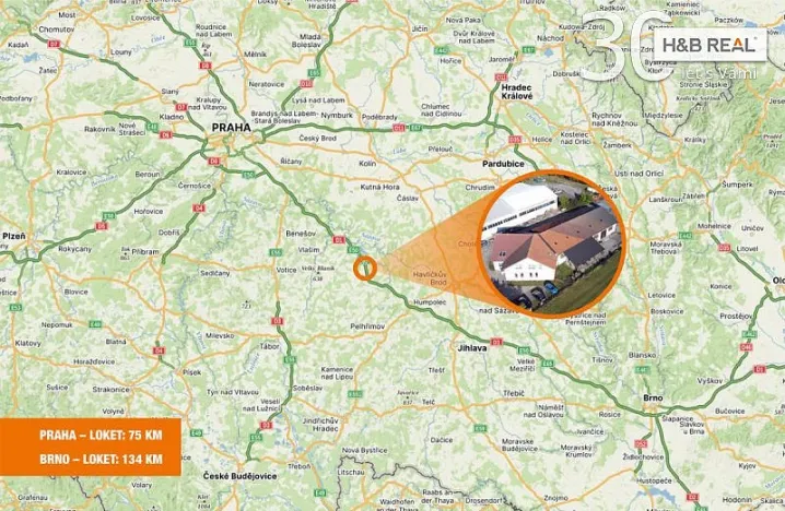 Prodej komerčního pozemku, Loket, 17306 m2