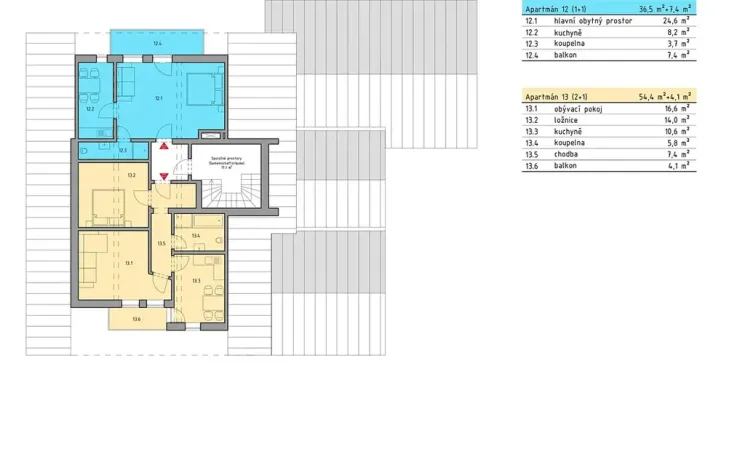 Prodej bytu 2+1, Železná Ruda, 55 m2