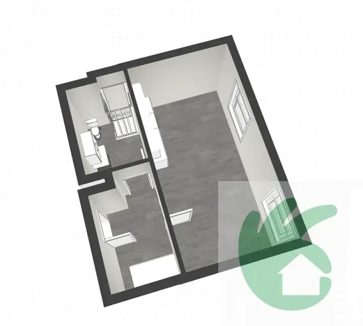 Pronájem bytu 1+kk, Kralupy nad Vltavou, S. K. Neumanna, 38 m2