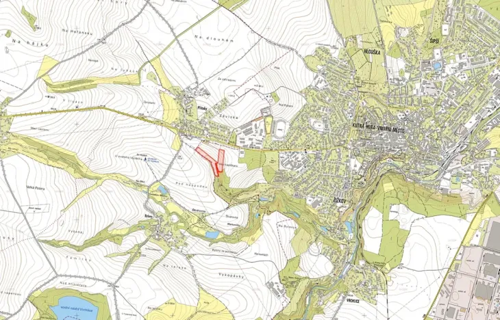 Prodej pole, Kutná Hora, 14697 m2