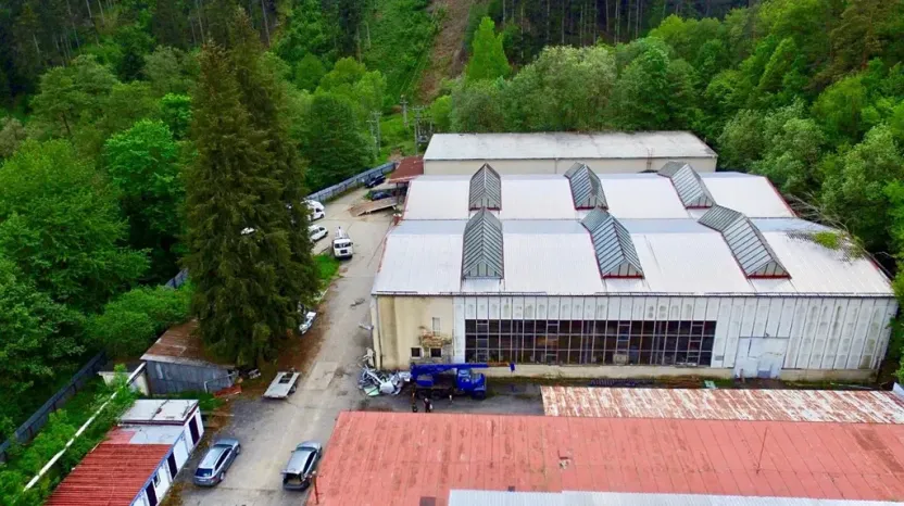 Prodej výrobních prostor, Skryje, 3000 m2