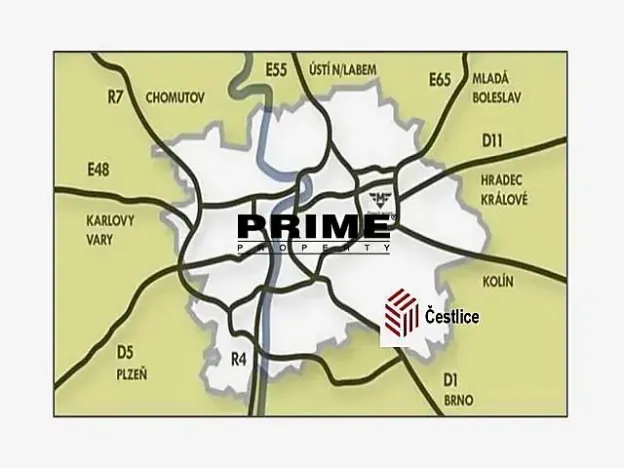 Pronájem skladu, Čestlice, Obchodní, 27 m2