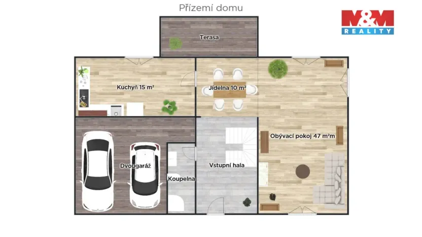 Pronájem rodinného domu, Pelhřimov, Březová, 186 m2