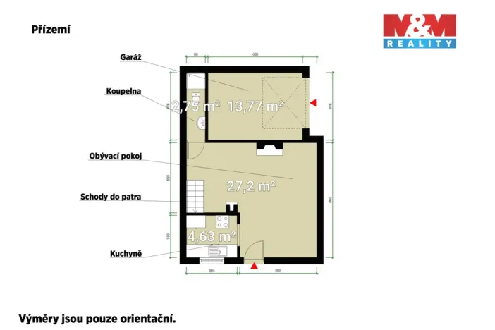 Prodej chaty, Stříbro, 74 m2