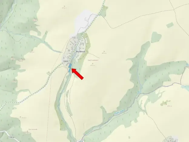 Prodej podílu pozemku, Chodová Planá, 1818 m2